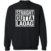 Straight Outta Laoag Unisex Crewneck Pullover Sweatshirt